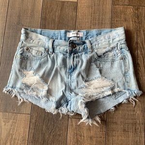 Pistola mid rise jean shorts